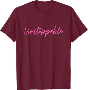 Unstoppable T-Shirt - T-Shirt | Maroon