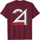 Senior Class Of 2024 Shirt Graduation High School College T-Shirt - T-Shirt | Maroon