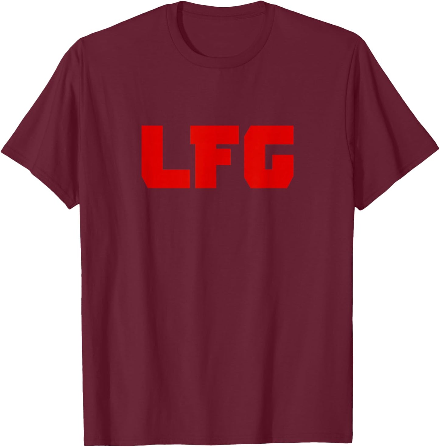 Let's Fucking Go T-Shirt - T-Shirt | Maroon