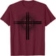 Christian Drummer Drummer Drumsticks Drumming for Jesus T-Shirt - T-Shirt | Maroon