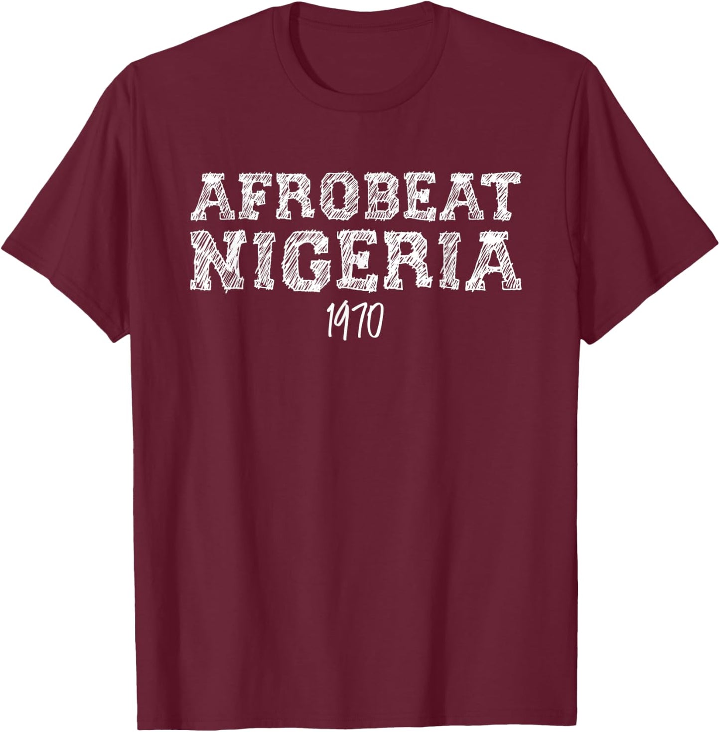 Afrobeat Vintage T-Shirt - T-Shirt | Maroon