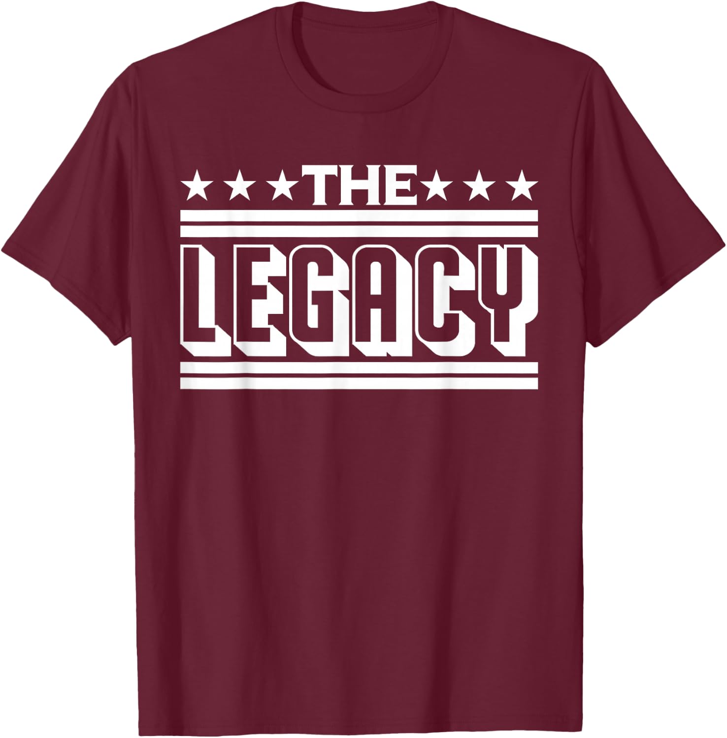 The Legend The Legacy Matching Father son Father’s day T-Shirt - T-Shirt | Maroon