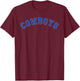 Cowboys Blue Varsity T-Shirt - T-Shirt | Maroon