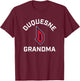 Duquesne University Dukes Arched Grandma T-Shirt - T-Shirt | Maroon