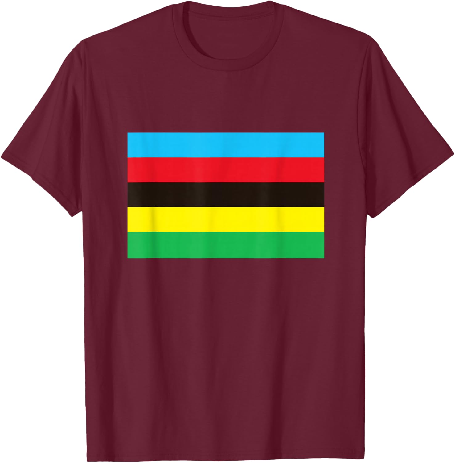 WORLD CYCLING CHAMPION T SHIRT Road Bike Skinng Tyre Champ T-Shirt - T-Shirt | Maroon
