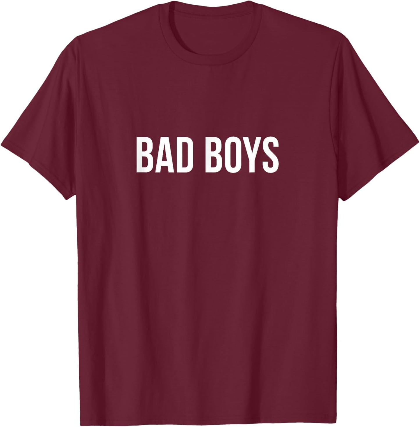 Bad Boys T-Shirt - T-Shirt | Maroon
