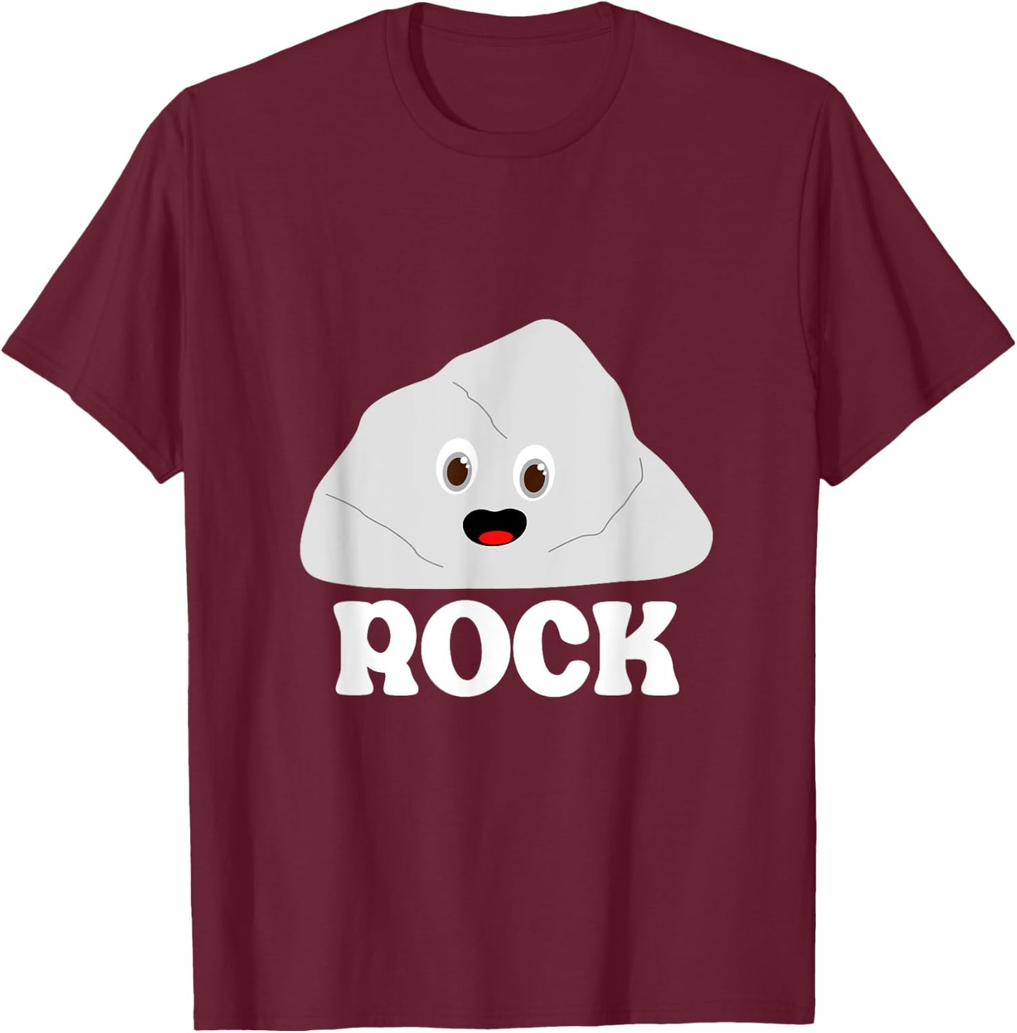 Rock Paper Scissors Matching Halloween Costumes T-Shirt - T-Shirt | Maroon