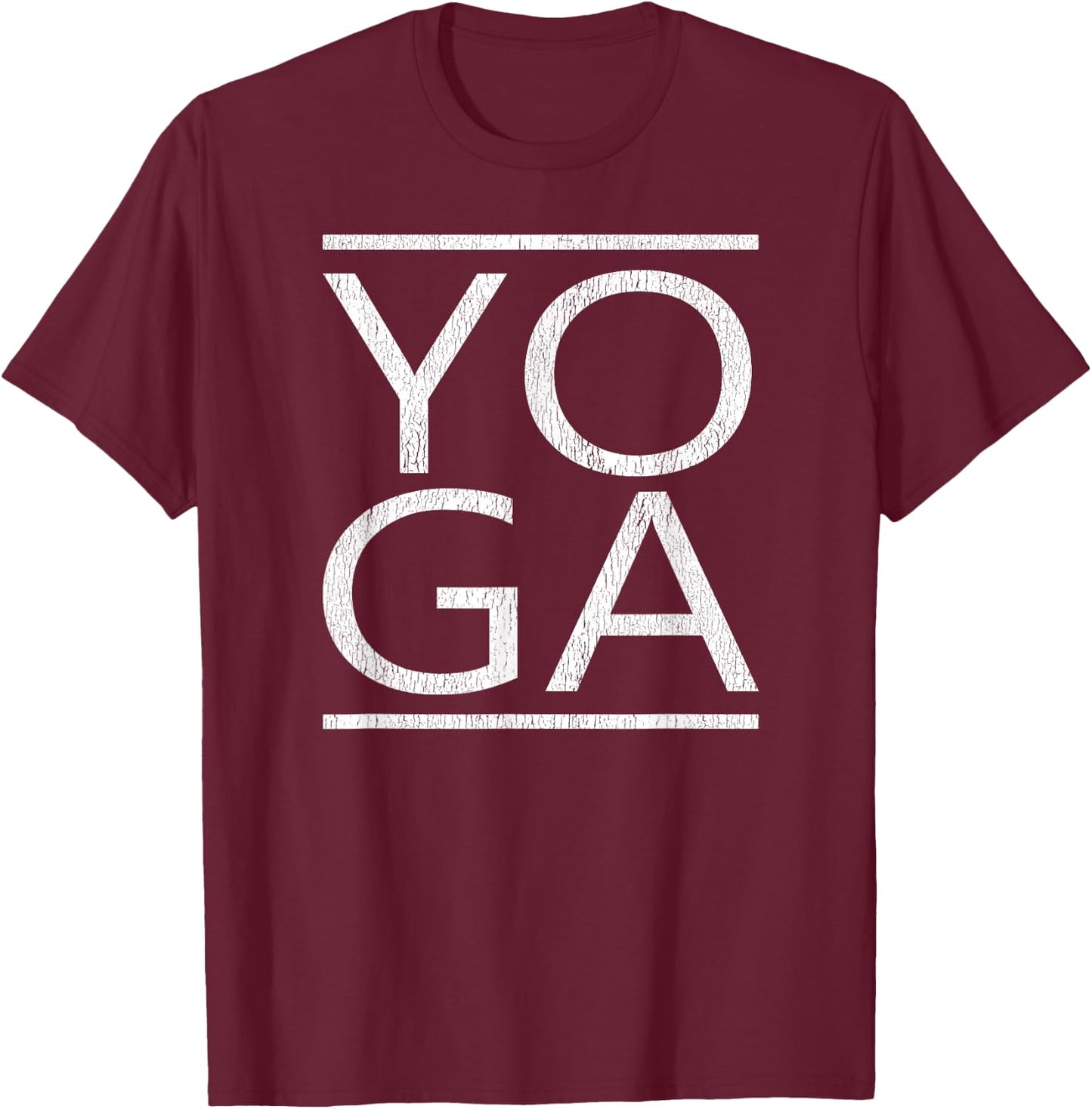 Yoga Lover Funny - Yoga T-Shirt - T-Shirt | Maroon