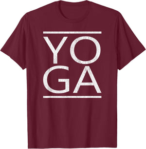 Yoga Lover Funny - Yoga T-Shirt - T-Shirt | Maroon