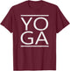 Yoga Lover Funny - Yoga T-Shirt - T-Shirt | Maroon