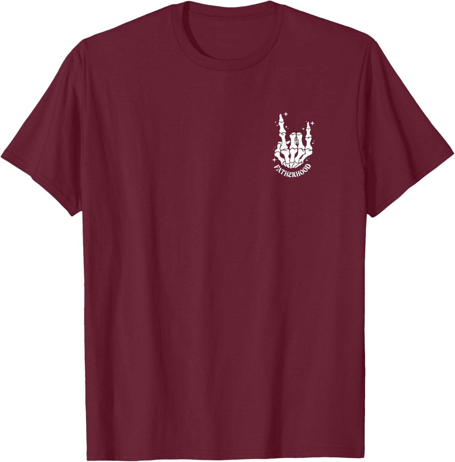 Dad Bod Meme Funny Adult Humor Fatherhood Surviving One Beer At A Time - Front and Back T-Shirt - T-Shirt | Maroon