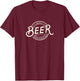 Ice Cold Beer Never Broke My Heart T-Shirt - T-Shirt | Maroon