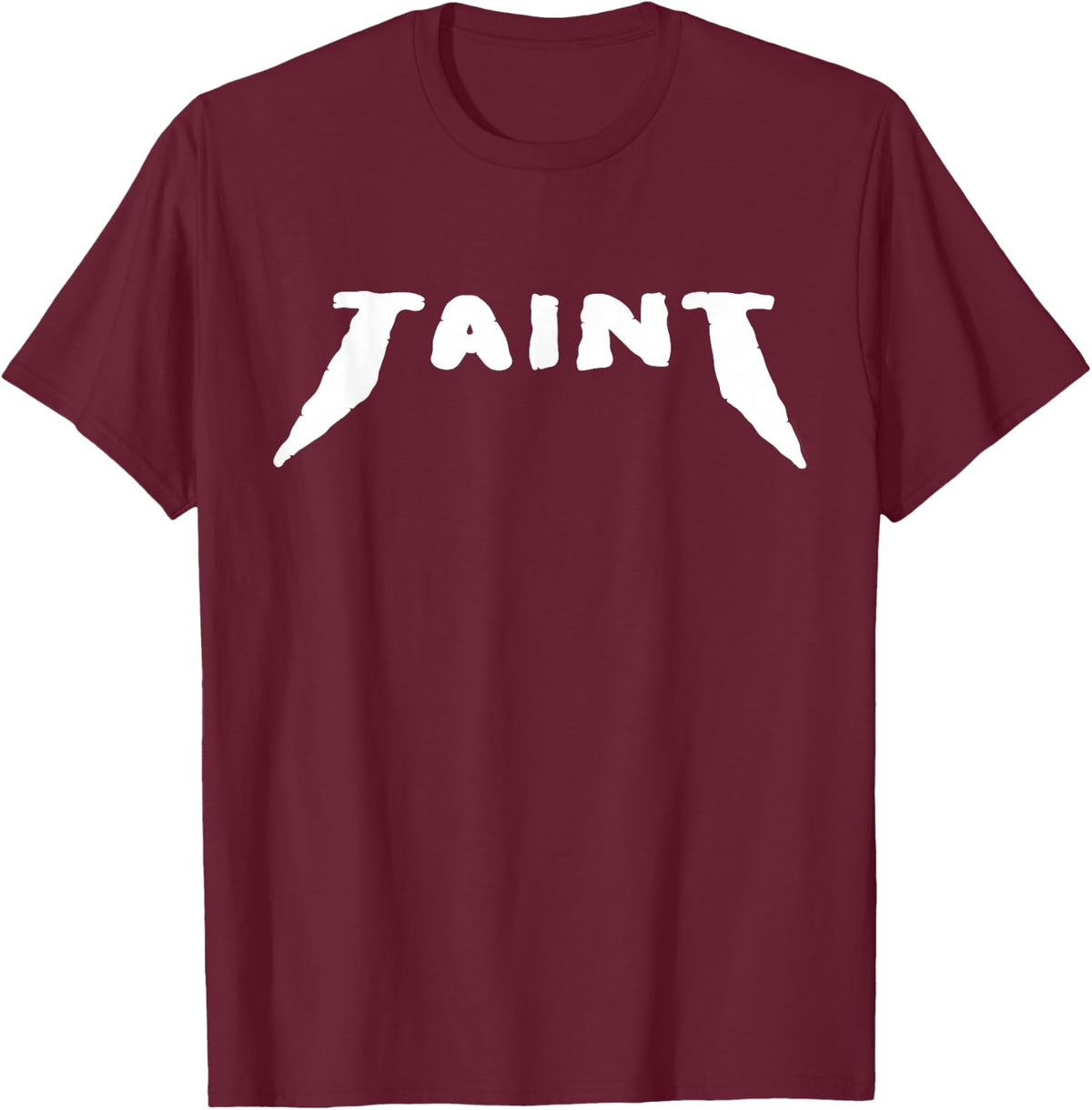 Royal Crackers - Taint T-Shirt - T-Shirt | Maroon