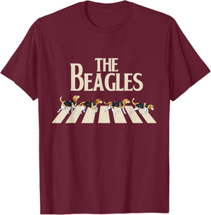 The Beagles Beagle Dog Owner Scent Hounds 60s 80s Music Fan T-Shirt - T-Shirt | Maroon