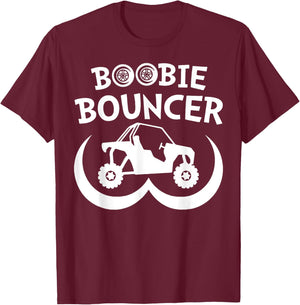 SXS UTV Boobie Bouncer T-Shirt - T-Shirt | Maroon
