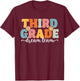 Third Grade Dream Team Back To School Teachers Students Women Kids T-Shirt - T-Shirt | Maroon