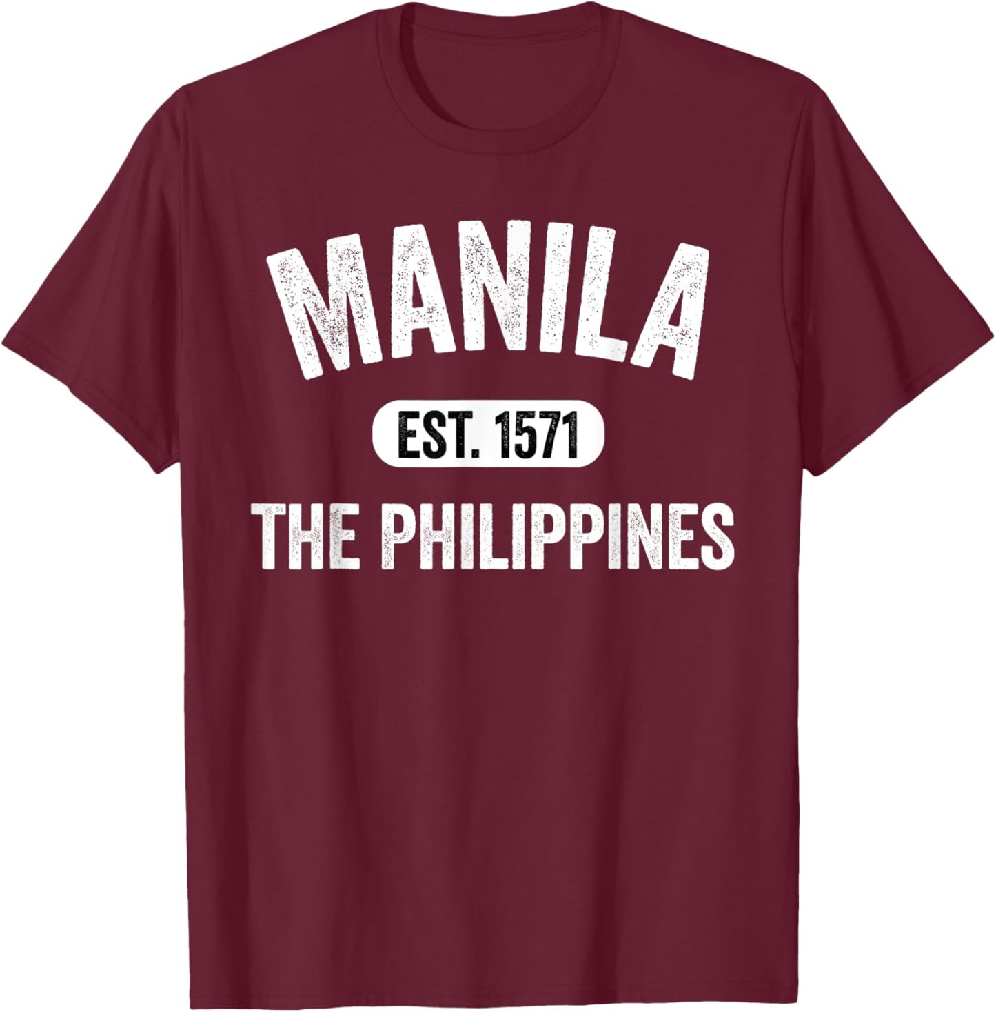 The Philippines Souvenir Filipino Pride Travel Men Women Boy T-Shirt - T-Shirt | Maroon