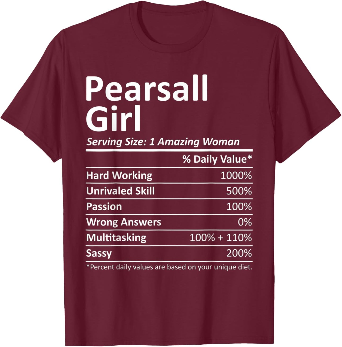 PEARSALL GIRL TX TEXAS Funny City Home Roots USA Gift T-Shirt - T-Shirt | Maroon