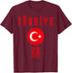 Turkish Milli Takim - 20 Denizli T-Shirt - T-Shirt | Maroon