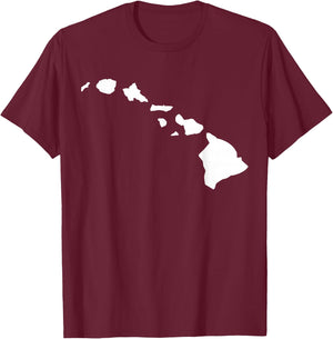 Hawaii T-Shirt - T-Shirt | Maroon