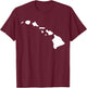 Hawaii T-Shirt - T-Shirt | Maroon