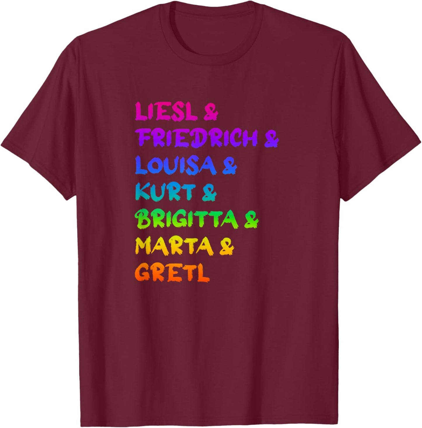 Trapp Family T-Shirt - T-Shirt | Maroon