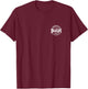 Deathcore (Front/Backprint) Metalcore Cute Blegh T-Shirt - T-Shirt | Maroon