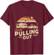 Retro Vintage Funny I Hate Pulling Out Camping T-Shirt - T-Shirt | Maroon