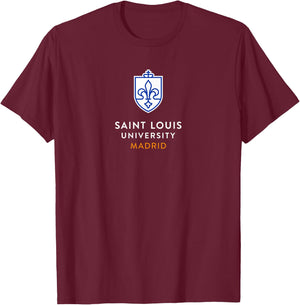 Saint Louis University SLU Madrid T-Shirt - T-Shirt | Maroon