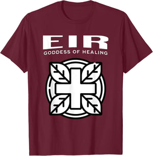 Eir Norse Goddess of Healing Viking Mythology Eir T-Shirt - T-Shirt | Maroon