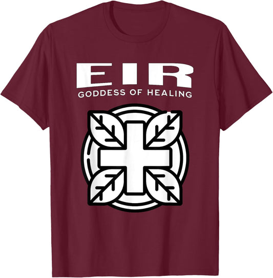 Eir Norse Goddess of Healing Viking Mythology Eir T-Shirt - T-Shirt | Maroon