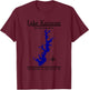 Lake Keowee - South Carolina T-Shirt - T-Shirt | Maroon