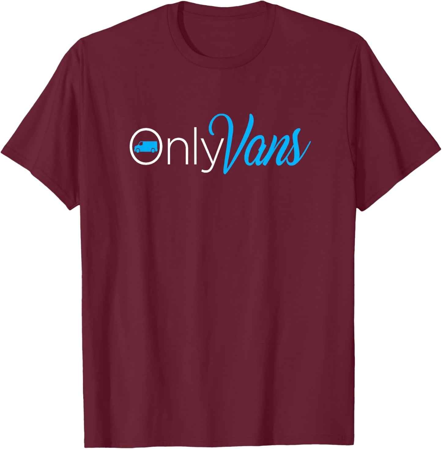 Only Vans T-Shirt - T-Shirt | Maroon