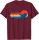 Whale Shark Maldives Diving T-Shirt - T-Shirt | Maroon