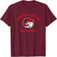Winston-Salem State University WSSU Rams Arched Grandpa T-Shirt - T-Shirt | Maroon