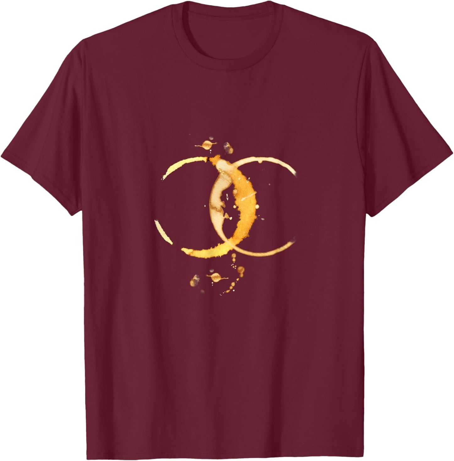 Coffee stain T-Shirt - T-Shirt | Maroon