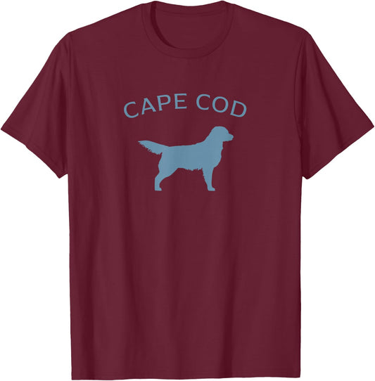 Cape Cod Dog T-Shirt - T-Shirt | Maroon