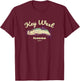 JCombs: Key West, Florida, Tarpon T-Shirt - T-Shirt | Maroon