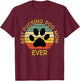 Best Fucking Dog Mom Funny Mother's Day T-Shirt - T-Shirt | Maroon