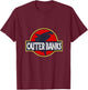 OBX Shark Shirt: Outer Banks of North Carolina T-Shirt - T-Shirt | Maroon