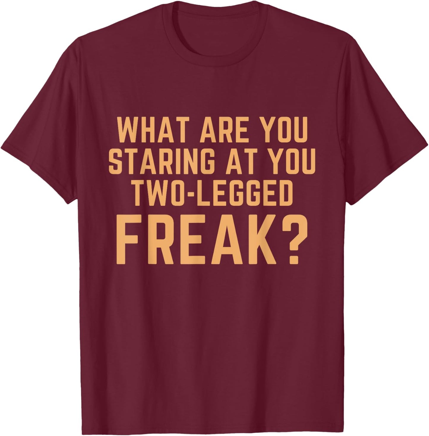 Leg Amputee Story Funny Humor Prosthetic Amputation Gifts T-Shirt - T-Shirt | Maroon