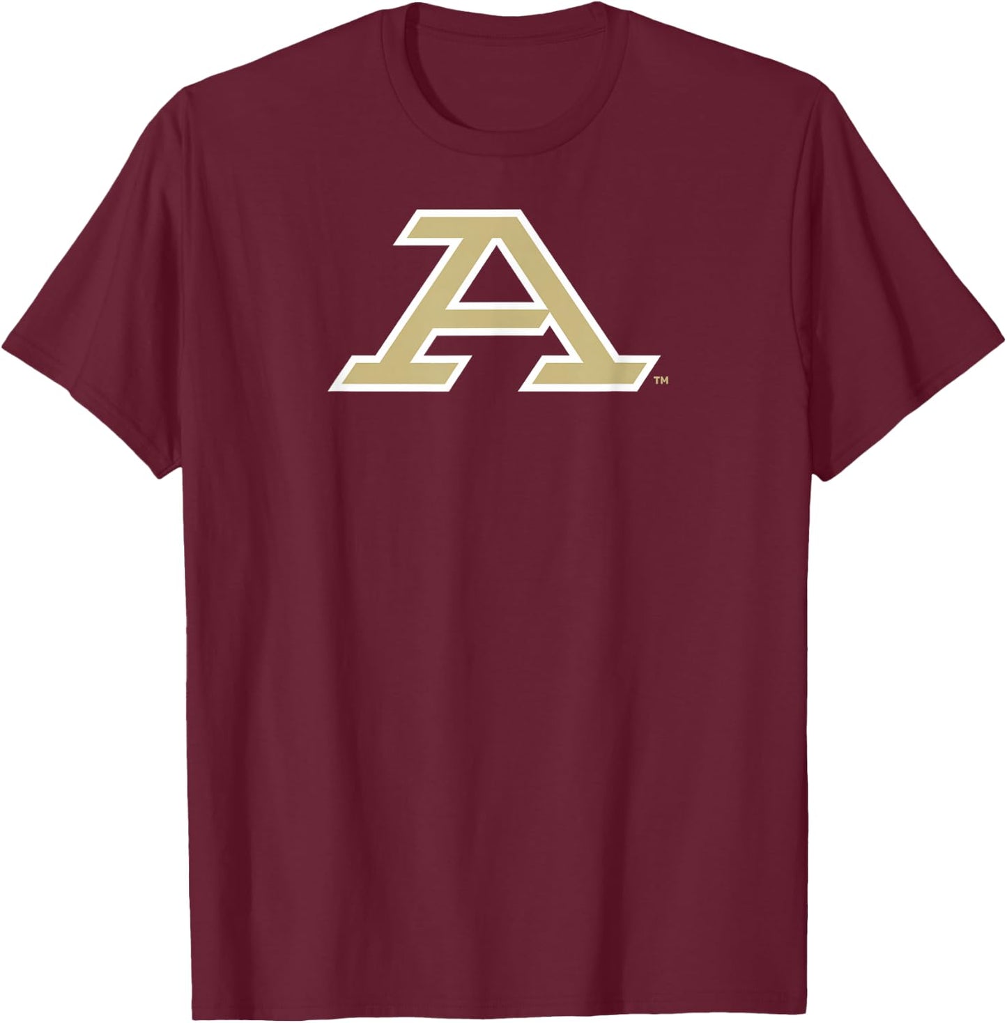 Akron Zips Icon Navy Officially Licensed T-Shirt - T-Shirt | Maroon