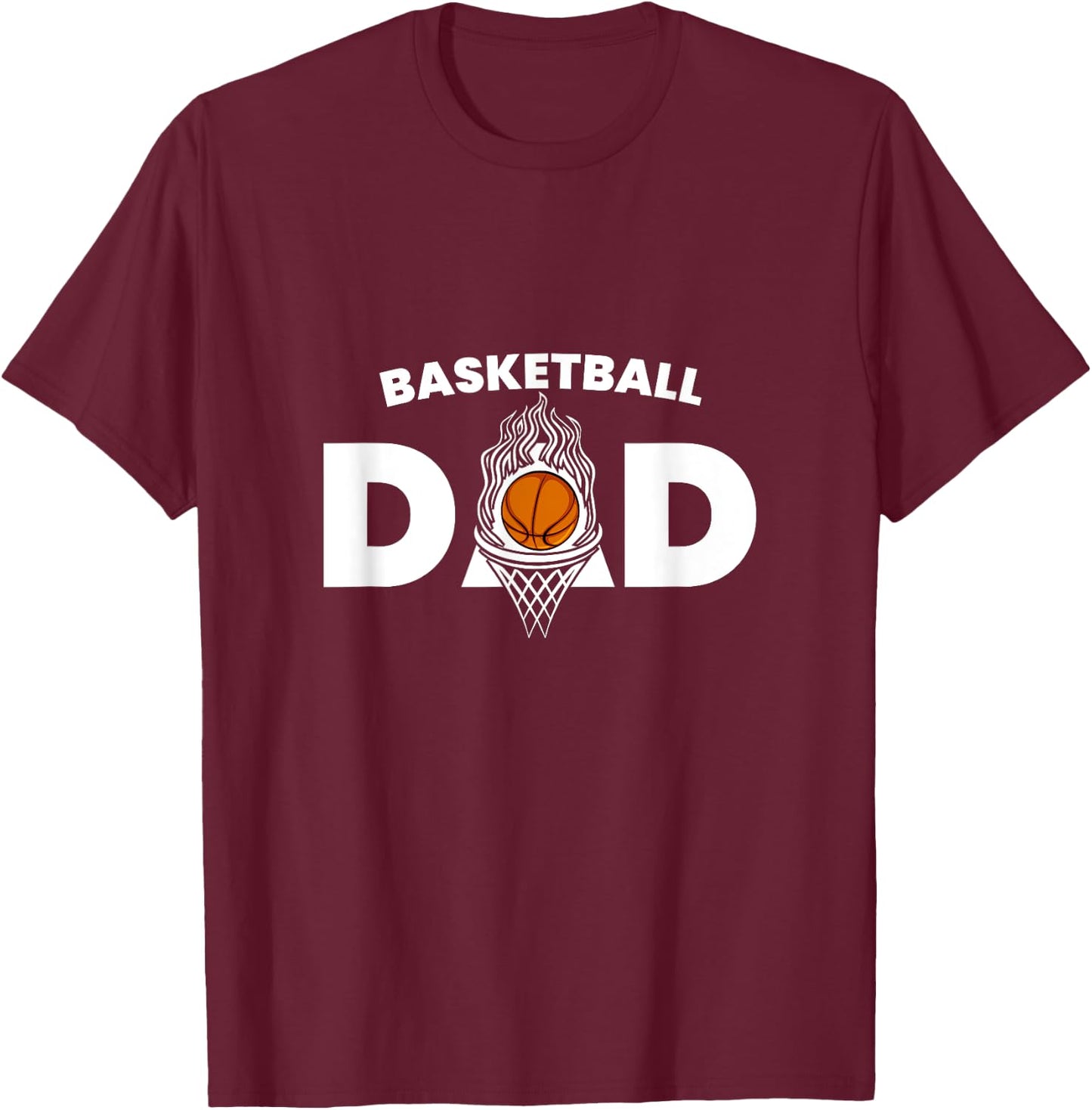 Funny Basketball Dad Quotes For Basketball Daddy T-Shirt - T-Shirt | Maroon
