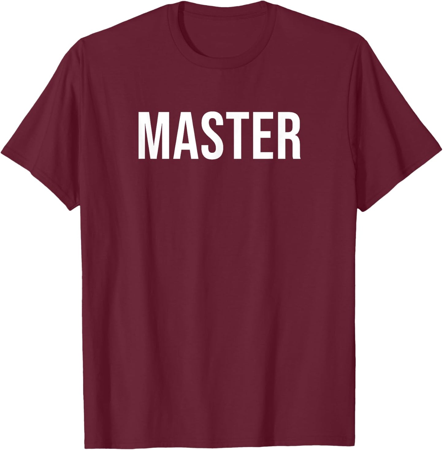 Master T-Shirt - T-Shirt | Maroon