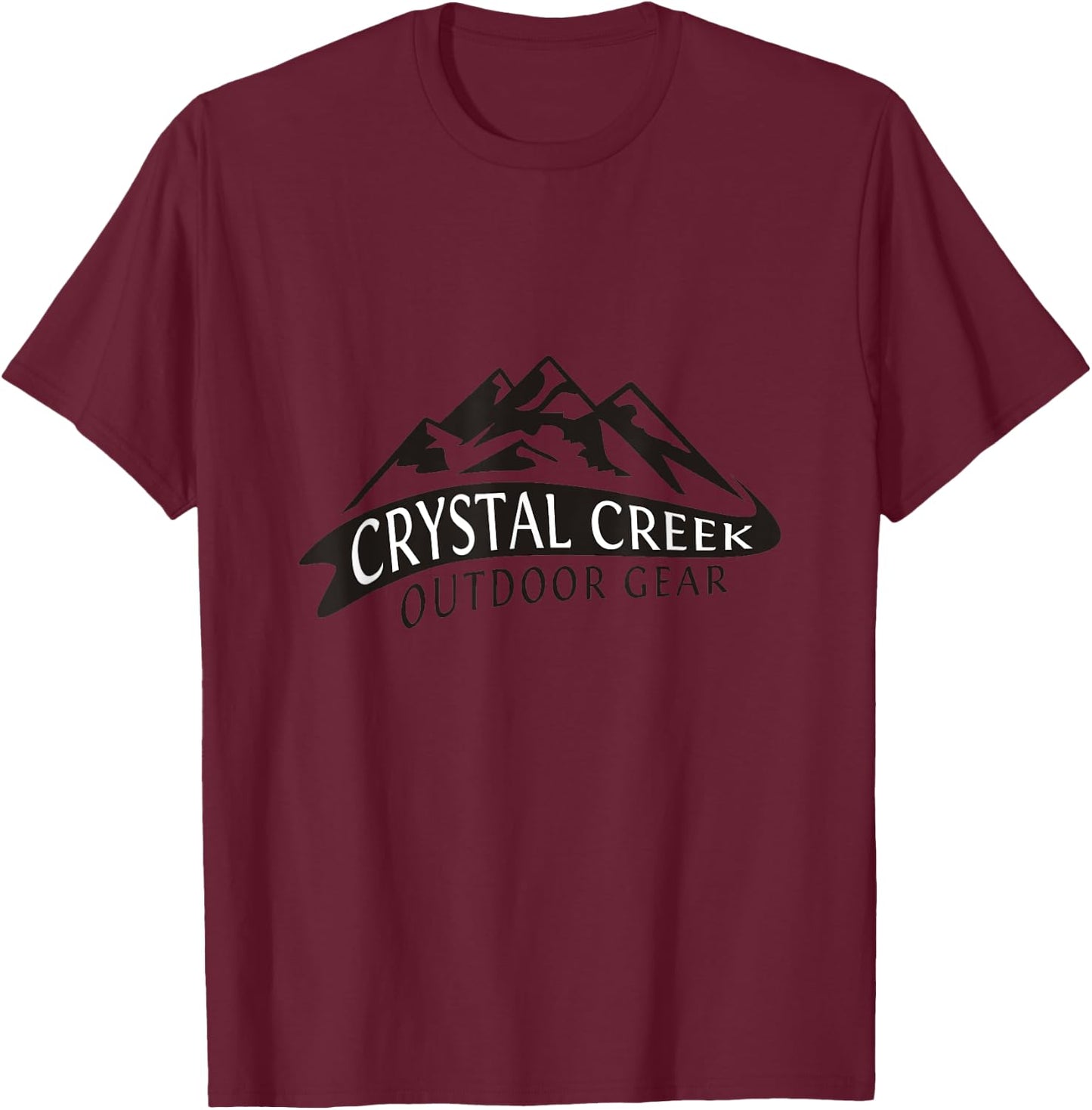 Crystal Creek Brand T Shirt T-Shirt - T-Shirt | Maroon