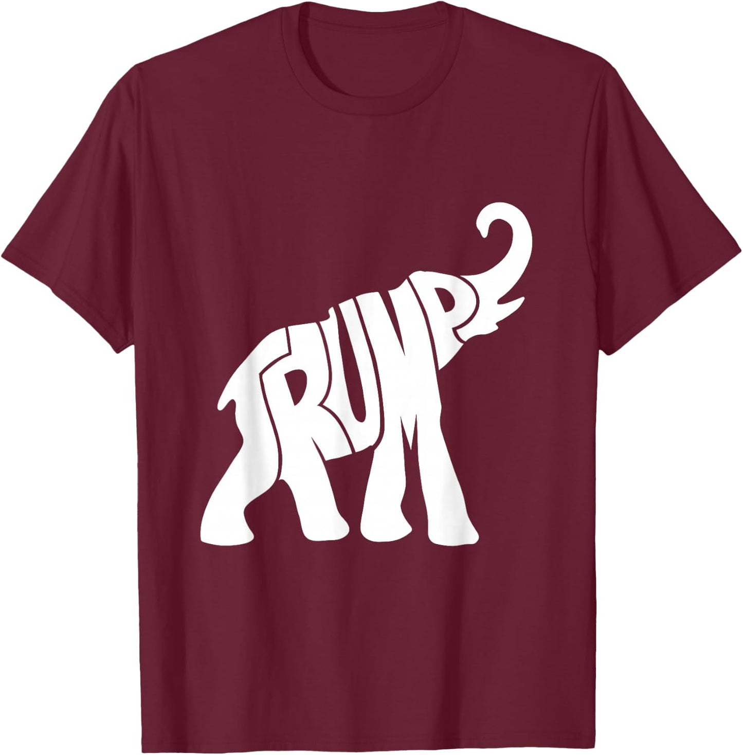 Donald Trump Republican Elephant Shirt for Supporters T-Shirt - T-Shirt | Maroon