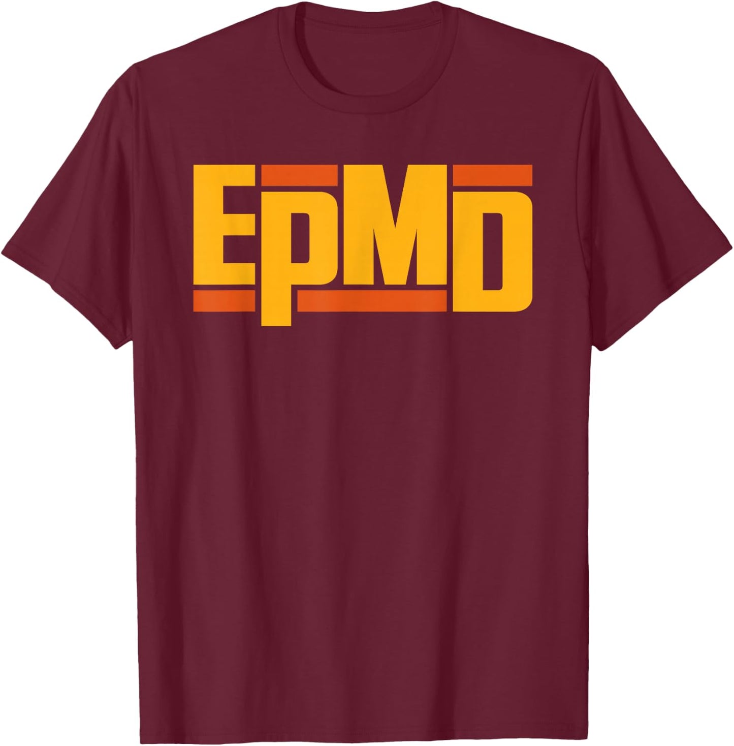 EPMD - Classic Logo T-Shirt - T-Shirt | Maroon