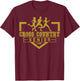 Cross Country Senior Night Senior 2025 Graduation Party 20 T-Shirt - T-Shirt | Maroon
