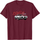 Vintage 1969 Gto, American Muscle Cars, Classic Hot Rods T-Shirt - T-Shirt | Maroon