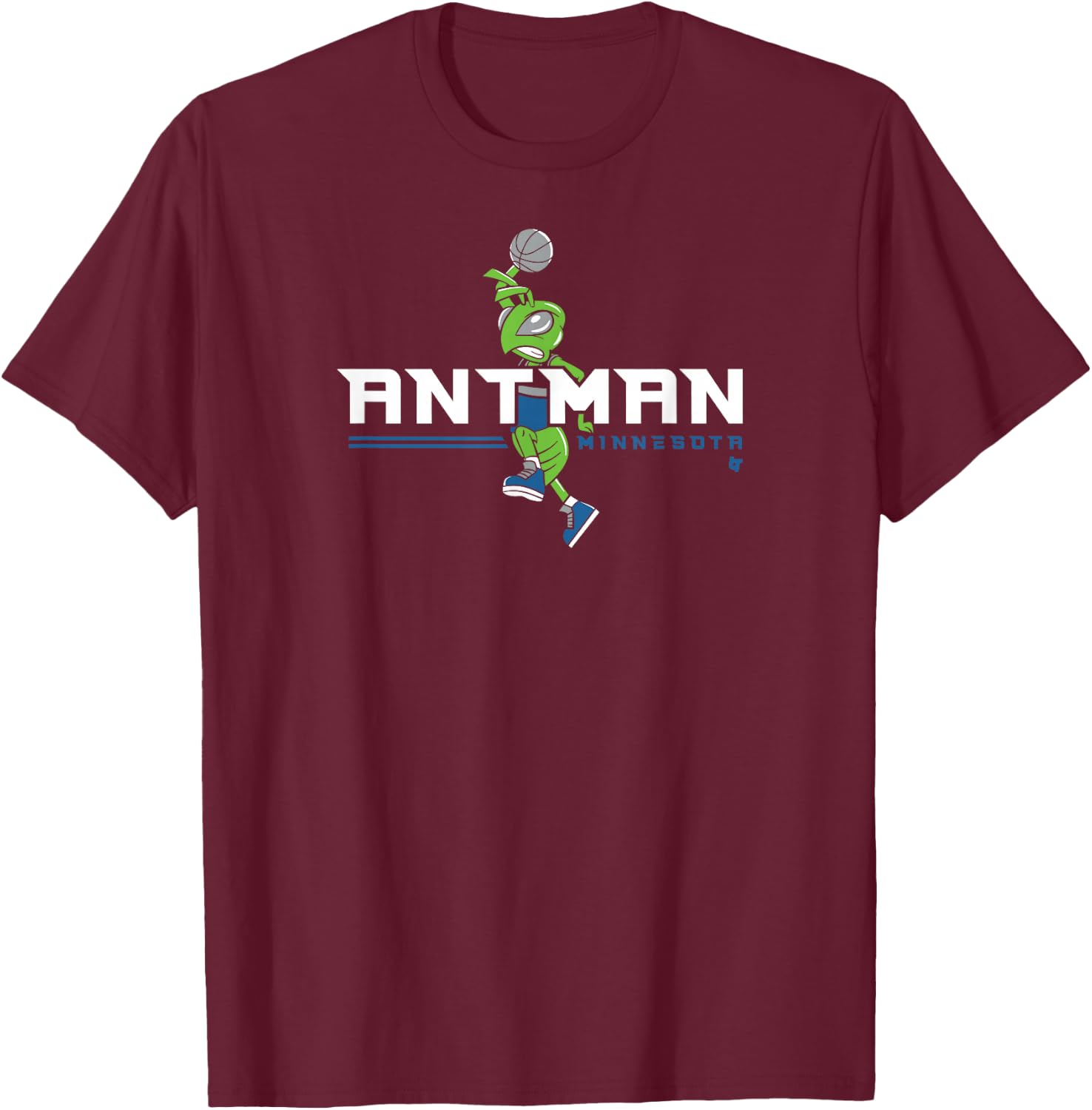 Ant Man - Minnesota Basketball T-Shirt - T-Shirt | Maroon